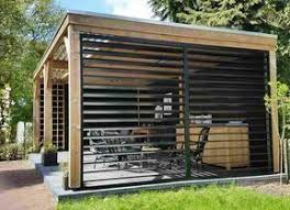 Side Louvers In 2020 Pergola Patio Pergola Outdoor Shutters