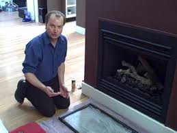 Grab a paper towel or cloth and rub vigorously on the sprayed area. Fireplace Glass Cleaning Youtube