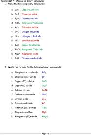 Write a correct name for each of the following compounds. Nomenclature Packet 1 Name The Following Ionic Compounds A Al 2 O 3 Aluminum Oxide B Cs 2 O Cesium Oxide C Rb 3 N Rubidium Nitride Pdf Free Download
