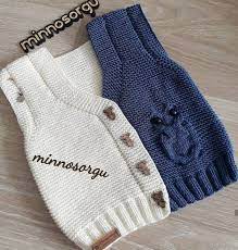 instagram da cok begenilen kadin yelek hirka ve sal orgu modelleri baby knitting patterns bebek yelek orme bebek sapkalari