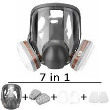 Kn95 masks are the chinese equivalent of the n95 respirators that are certified by the national institute for occupational safety and health in the. For 3m 6800 Full Face Gas Mask Facepiecepainting Industrial Guard Walmart Canada
