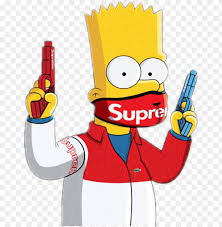 Check spelling or type a new query. Bart Simpson Bartsimpson Gang Trap Bart Simpson With A Gu Png Image With Transparent Background Toppng