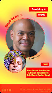 This Sunday, experience Queer Presence in the Bronx—an open-air ritual of  memory, writing, and community., Join artists Charles and Nicolás outside  of BAAD! (weather permitting 🌧️) as they invite you ...