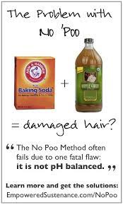 Does The No Poo Method Damage Hair No Poo Hair Food Baking Soda Shampoo