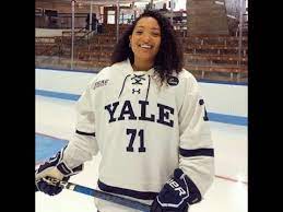 She graduated from yale university in 2009. Black Female Hockey Player Saroya Tinker From Team Canada To Yale To Nwhl Must See Interview Youtube