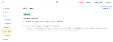 Visit the gift cards section of your online square dashboard > select egift cards > configure. Solved How Do I Enable Sell Egift Cards For My Square Onl The Seller Community