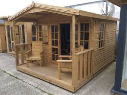 Summer house doors for sale. 10x8 Loglap Summerhouse With 4 Foot Verandah 3x2 Framework Vapour Barrier Membrane Georgian Windows And Doo Garden Sheds For Sale Solid Sheds Sheds For Sale