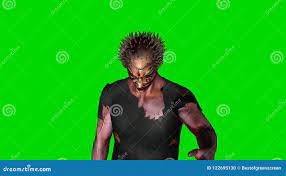 Zombie Goes - View from the Front- Green Screen Stock Footage - Video of  demon, gore: 122695130