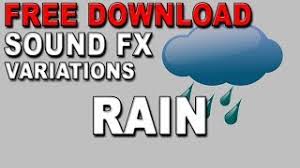 But how can you have a rainbow without a little rain? Free Rain Sound Effects Mp3 Download Fesliyanstudios