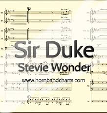 sir duke stevie wonder horn band charts