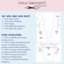 Maybe you would like to learn more about one of these? Pola Kurung Pahang Moden Pola Kurung Kembang Pola Kurng A Cut Pola Baju Sahaja Shopee Malaysia