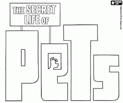 Then i worked on some color keys. Logo Of The Secret Life Of Pets Coloring Page Printable Game