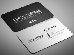 Simple & clean design of a business card, print ready, and ready for use. Simple Business Card Design