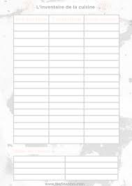 « je suis allé au marché et j'ai mis dans mon panier : Fiche Inventaire Contenu Congelateur Liste De Menage De Printemps A Telecharger Organisation S Assurer De Prevoir Des Heures D Employes Pour Prendre L Inventaire Ou Remplacer Les Employes Qui Y Sont