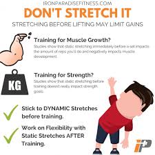 Should You Stretch Before Working Out Walk Into Any Gym Up And Down The Country Or Across The World For Gym Workout Schedule Squat Rack Dynamic Stretching