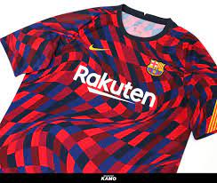 Check out our fc barcelona apparel by nike today at premium soccer! Barcelona S Potential Pre Match Kit Gets Leaked Possibly Inspired By Antoni Gaudi S Artwork
