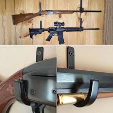 Congratulations to xander for being the winner of the 2017 1st quarter wall control photo contest with this awesome nerf gun pegboard wall rack setup for wall mounted closest and safe. 1pair Gun Wall Mount Storage Rack J Hook Rifle Shot Gun Hangers Set Anti Scratch Stainless Steel Gun Rack Hard Hunting Gun Accessories Aliexpress