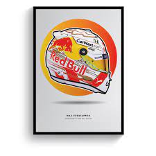 So red bull no longer has a deal with arai helmets i guess. Max Verstappen 2020 Helmet Art Print By Pit Lane Prints