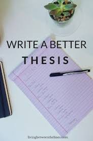 How To Write A Better Thesis Living Between The Lines College Writing Thesis Writing Academic Writing
