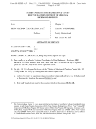 His fund was and may still be an large owner of shares in both viacomcbs and discovery. Docket 133 Chapter 11 Government