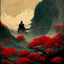 Артистични илюстрация | Bloody Samurai | Posters.bg
