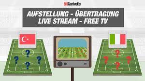 Mit spannung erwarten wir bei das eröffnungsspiel bei der em 2021 zwischen der türkei und italien. Turkei Italien Aufstellung Live Stream Tv Ubertragung