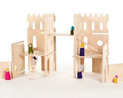 Wood Castle Spark Creativity With Modular Wood Castle Etsy Toy House Handmade Toys Wood Toys