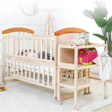 Another great portable baby bed option is something that can convert from a bassinet for younger infants to a crib and playard when the baby is a bit older. China New Zealand Imported Pine Wood Paintless Newborn Swing Multifunctional Portable Baby Bed Baby Bed Mattress Baby Bed Photos Pictures Made In China Com