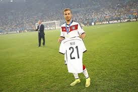 Mystery Solved What Was Written On Schweinsteiger S Shoes And Whose Jersey Was Goetze Waving Mario Gotze Germany Football Team Marco Reus