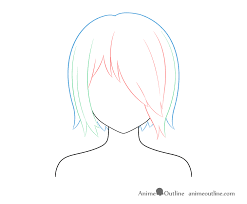 There are many ways of drawing anime eyes. How To Draw Anime And Manga Hair Female Animeoutline