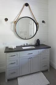 A new bathroom vanity top with a sink gives your bathroom a fresh, restored feel. Honed Black Granite Bath Vanity Top Design Ideas