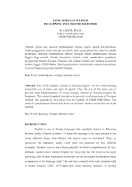 Namun terkadang seserahan menjadi sebuah penghambat dalam pernikahan jika tidak memenuhi apa yang diinginkan oleh pihak pasangan. Pdf Using Sorogan Method In Learning English For Beginners Ali Mul Academia Edu
