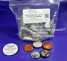 Bootstrap badges sizes with examples. 100 X Medium Button Refill Size Magnet Badge We R Memory Keepers Button Press Compatible Medium Nd Magnet Badge Alond Pty Ltd