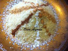 Quelles quantités de cannelle mettre dans le café ? Seffa Couscous Sucre Aux Amandes Et A La Cannelle Mes Petites Aventures Culinaires