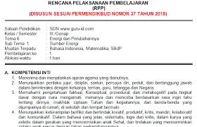 Silabus kelas 1 tema 3 canalpendidik.com.doc. Rpp K13 Kelas 3 Tema 6 Subtema 1 Sumber Energi Revisi Terbaru Semester 2 Tahun 2018 Info Pendidikan Terbaru