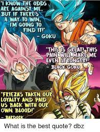Sometimes life is too uncertain to have regrets. Best Goku Black Quotes Quotes Nordicquote Com