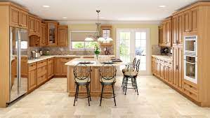 Maple Species Nutmeg Color With A Soft Chocolate Glaze Raised Panel Full Overlay Design 3 4 Think Free Kitchen Design Kitchen Design Online Kitchen Cabinets