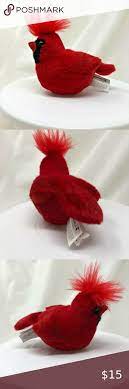 Northern Cardinal Plush Stuffed Animal Bird Northern Cardinal Plush Stuffed Animal Bird Real Bird Call Sound Co Plush Stuffed Animals Northern Cardinal Bird