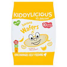 Kiddylicious Wafers Banana 40g Tesco Groceries Banana Online Food Shopping Grocery