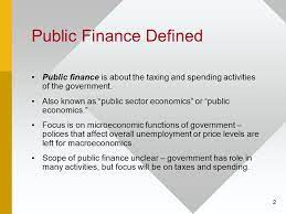 Public finance is the study of the role of the government in the economy. Chapter 1 Introduction Ppt Video Online Download