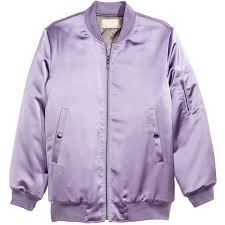 H M Padded Bomber Jacket 75 Liked On Polyvore Featuring Outerwear Jackets Coats Jackets Purpl Bomber Jacket Purple Bomber Jacket Padded Bomber Jacket
