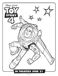 Toy Story 4 Para Colorear