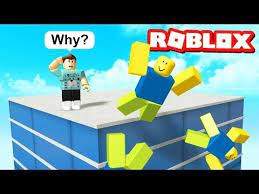 Fall Off A Building Simulator In Roblox Youtube Roblox Falling Off A Building Super Fun Games