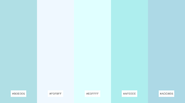 The Best 15 Powder Blue Color Palette Combinations - Piktochart