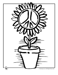 Printable peace sign symbol ourline shape coloring page. Coloring Pages Of Peace Signs Coloring Home