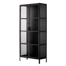 Check spelling or type a new query. Jamie Young Union Tall Curio Cabinet In Black Iron And Clear Glass Alchemy Fine Home