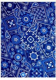 Blue lion triangle bandana pattern wallpaper by cugini. Pin On Crip Bandana