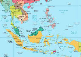 Pada peta asia tenggara, bangladesh bisa dijumpai pada bagian barat. Peta Asean Hd Negara Negara Asean Gambar Asia Tenggara Lengkap The Book