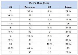 european size chart shoes shoes collections