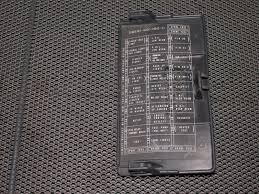 Honda civic lx 1989 interior fuse box/block circuit breaker diagram honda civic lx 1992 fuse box/block circuit breaker diagram honda crv 2.2l 2005 component fuse box/block circuit breaker diagram honda accord sedan 2008 underhood fuse box/block circuit breaker diagram. 96 97 98 99 00 Honda Civic Oem Interior Fuse Box Cover Fuse Box Cover Honda Civic Fuse Box